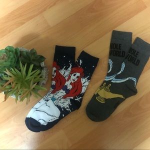 🖤 3/$30 Classic Disney Socks - 2 Pairs🖤